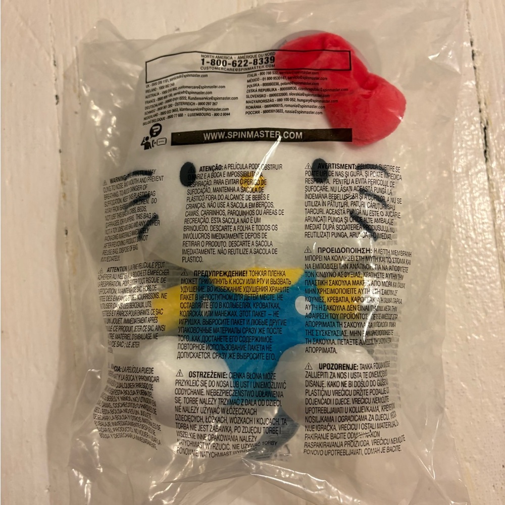NEW Hello Kitty Plush in Overalls